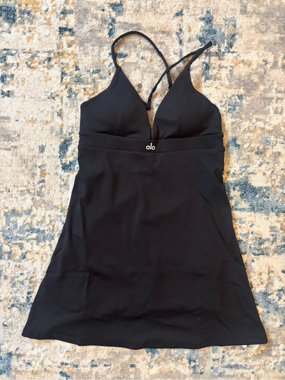 ALO Yoga Black Mini Dress
